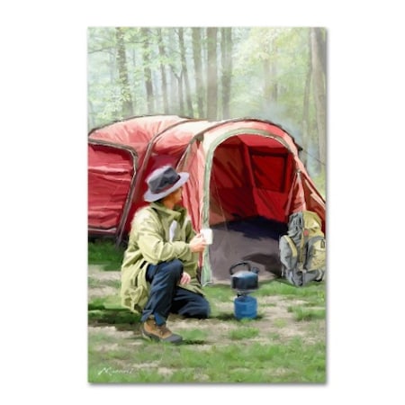The Macneil Studio 'Camping' Canvas Art,30x47
